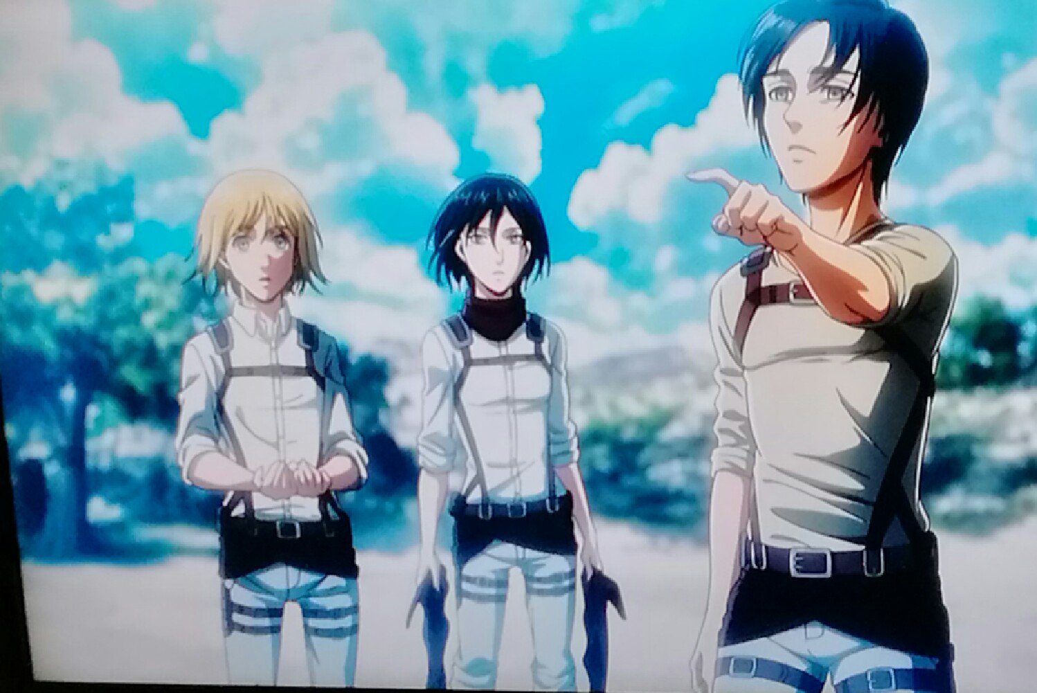 ちの時雨 進撃の巨人 アニメ最新話 壁の向こう側 俺たちは 本当に自由になれるのか エレン達がついに海へ 海を見たときのアルミンの表情最高かよー T Co A0xeoyrmws Twitter