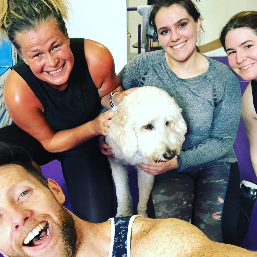 ClanFitEdin's tweet photo. #puppylove today at @ClanFitEdin 🐩❤ #edinburgh #personaltrainer 
https://t.co/Nco0AP8g1c https://t.co/y5jwfalZ8b