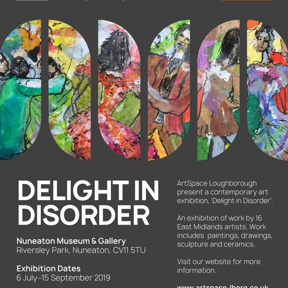ArtspaceLboro's tweet photo. #delightindisorder #nuneaton #art #exhibition https://t.co/UCEa0Rwbgf