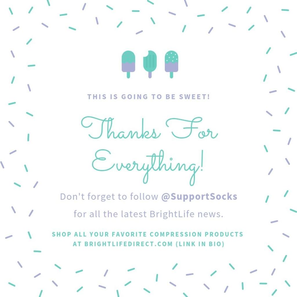 It's the end of an era! We want to thank you all for the support over the years. We hope that you will continue to follow us as we join forces with BrightLife Direct (@supportsocks). For more information, check out BrightLifeDirect.com
.
.
.
.
#compr… bit.ly/2FJ3XoB