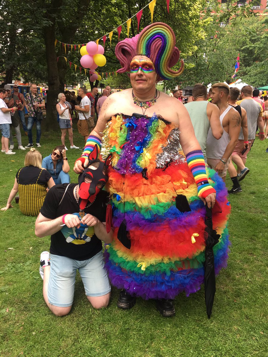 PupZyron's tweet photo. Had a great weekend pupping out on Friday and at the #BeProudWeekend on Saturday in the Village with @PupCuff @PupChopstixs @mellodrachmatic @Sparky_Pupper @PupCrimson https://t.co/tSs8NZIE61