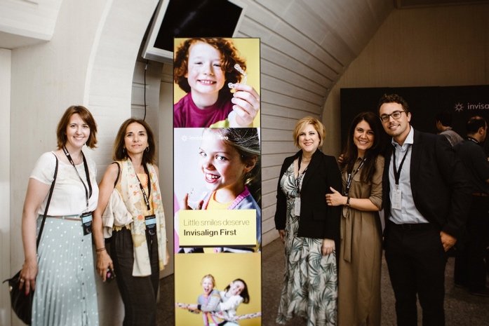 AlignTechInc's tweet photo. The First Edition of #InvisalignScientificSymposium kicked off in Valencia, Spain. We hosted 190 doctors from over 20 countries who came to learn more about clinical excellence and improving patient outcomes with #Invisalign treatment for teens and #InvisalignFirst system. https://t.co/kwJTW3VoZW