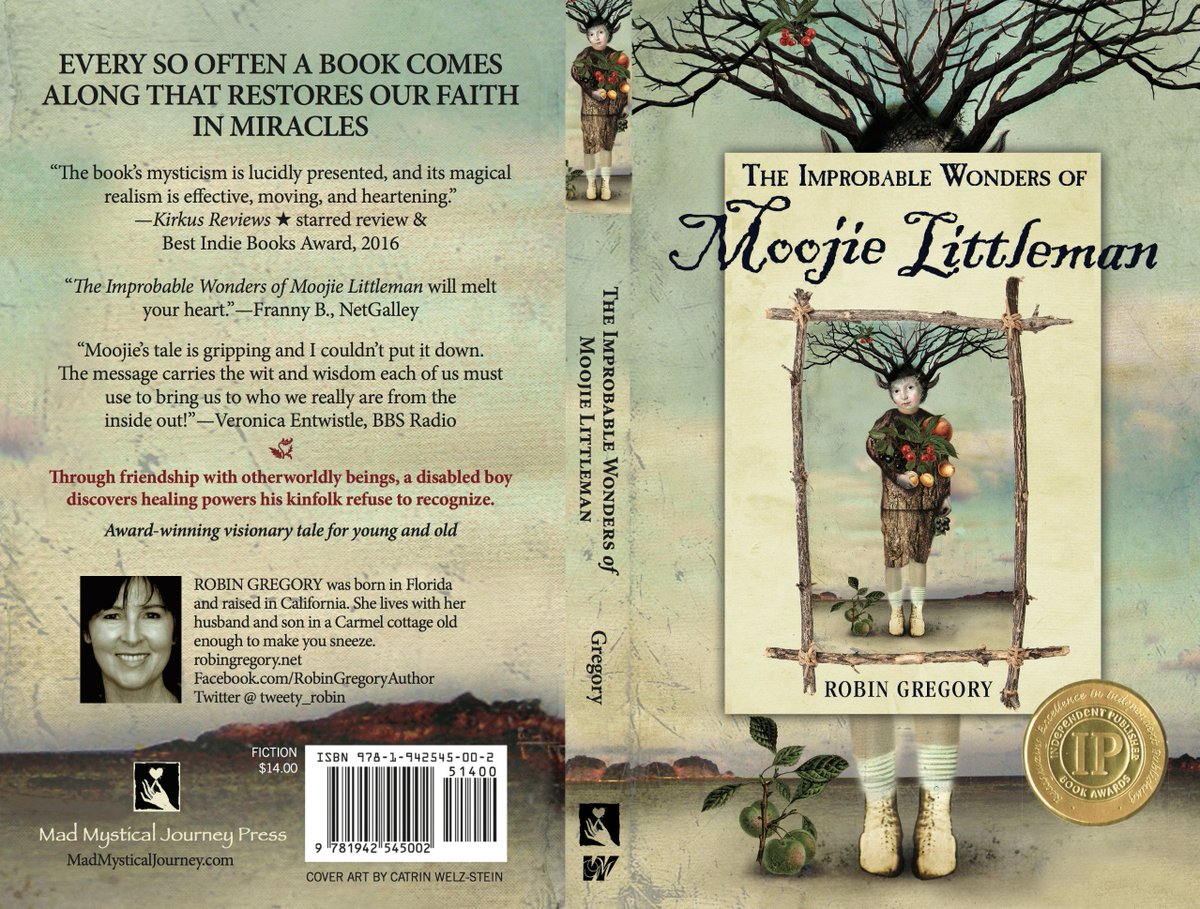tweety_robin's tweet image. "...beguiling writing style transmutes tragedy into a bliss.”
“Visionary, magical, and rich with optimism.”
"..rivalling Forrest Gump, Bilbo Baggins..."
#TheImprobableWondersOfMoojieLittleman✨📚
🇺🇸alturl.com/2muj3
🇨🇳 alturl.com/357mn
