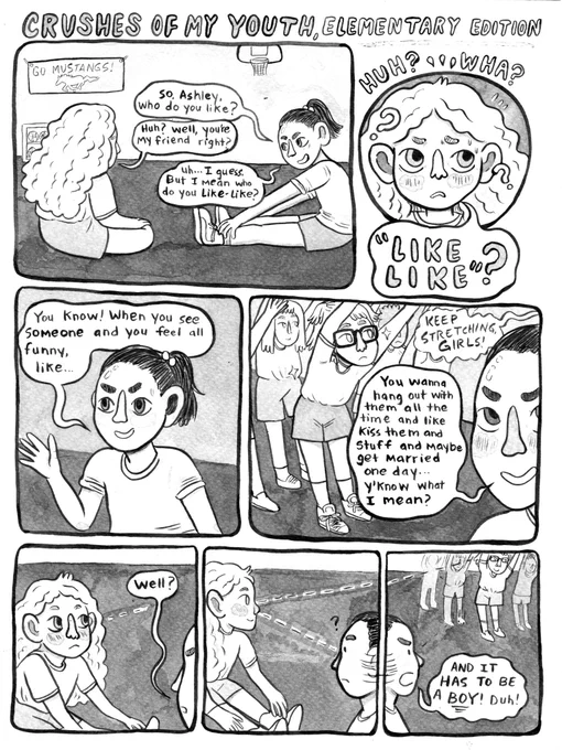 Speaking of queer comics, here's an older autobio comic I made that's in my "Like Like" autobio collection. Featuring heartthrobs like Jack from Jack in the Box, Tuxedo Mask, and Jonathon Taylor Thomas. 