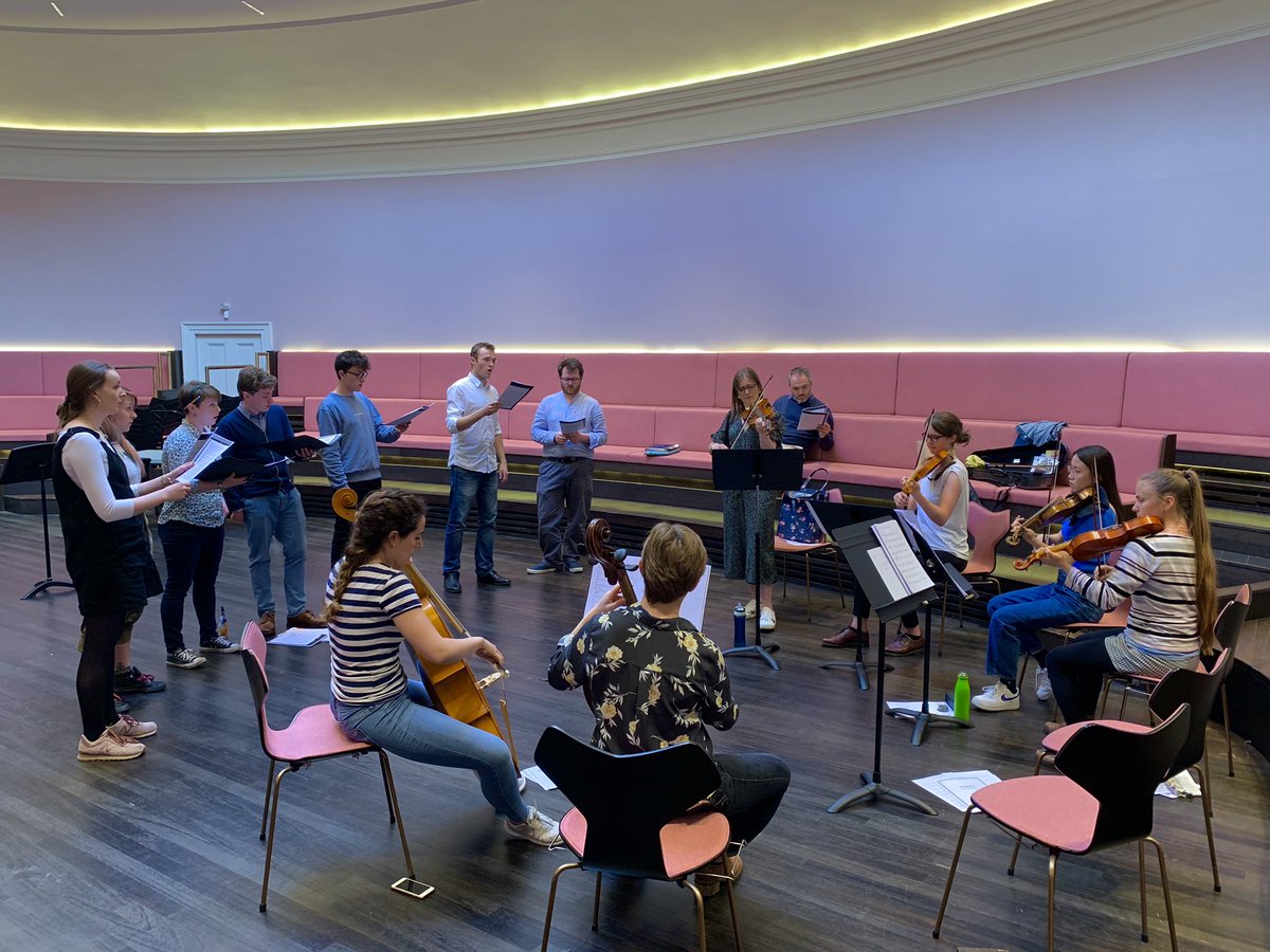 KellieConsort's tweet photo. And we’re off! Our musicians are working together for the first time and it’s already sounding a treat for the concerts this coming week!

Don’t forget that tickets are for sale online for the first time - wouldn’t want you to miss out!

https://t.co/GgtH62Gdta

#KellieConsort https://t.co/riDaEc72Id