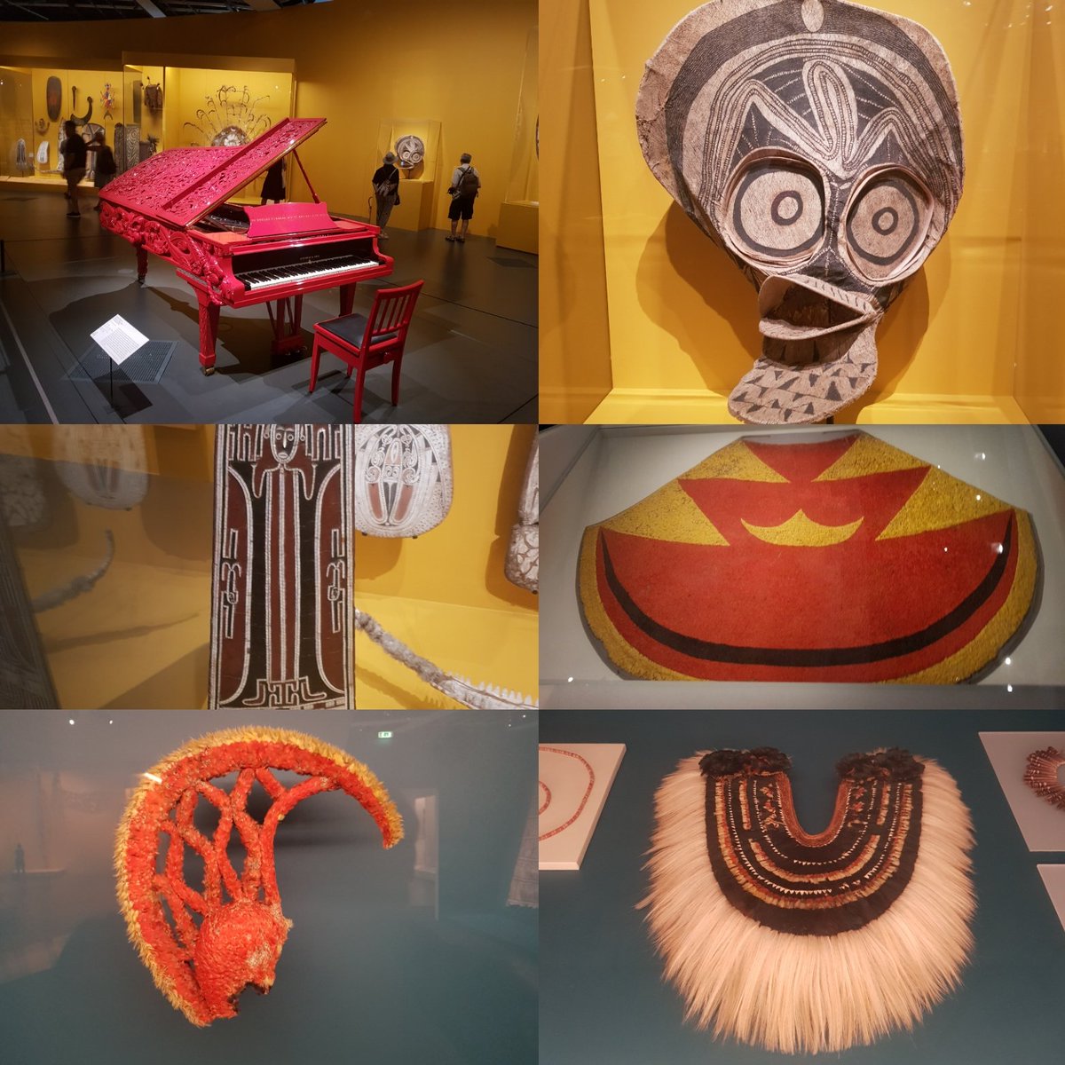 sujiseam's tweet photo. Superbe exposition sur l'#Océanie à @quaibranly, en collaboration avec @royalacademy.
Merci Stéphanie Leclerc-Caffarel, commissaire de l'exposition, pour la visite !
#WeekEndOceanie https://t.co/7Zqexd6cFO
