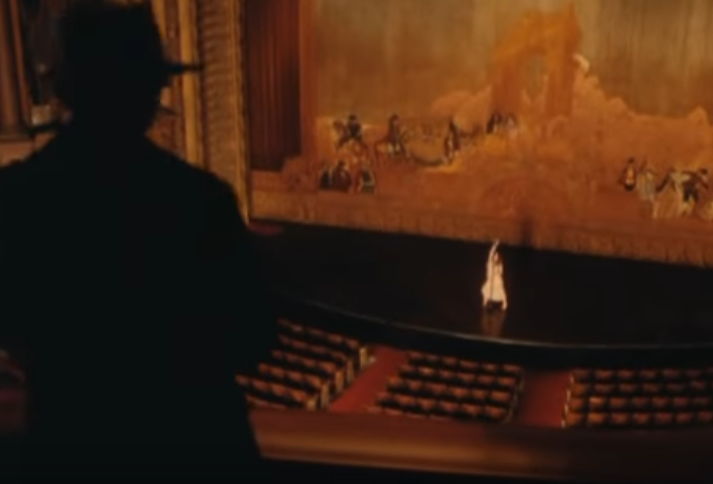 Vanessa Paradis- L'incendie ( just a shadow of Johnny Depp here but the Video clip is beautiful) Full video here: Thanks  @e_phemera