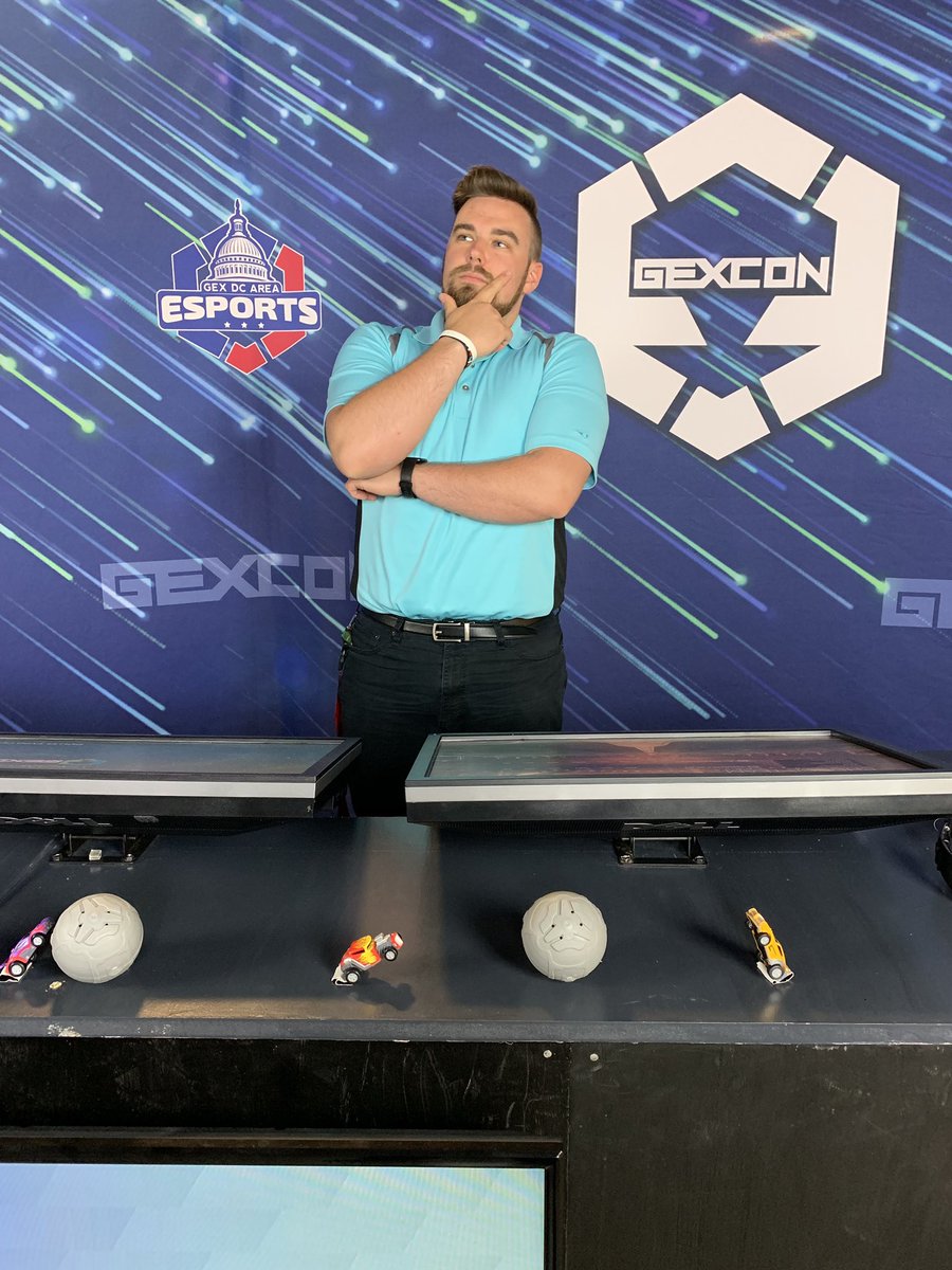 ItsJordanBriney's tweet photo. I’m thinking... thinking about how you should check out @Squidd_RL, @meetandgreek and @iHunted broadcasting final day at #GEXCon2019. https://t.co/8kjTs5qqRj https://t.co/tmoRu17NBP