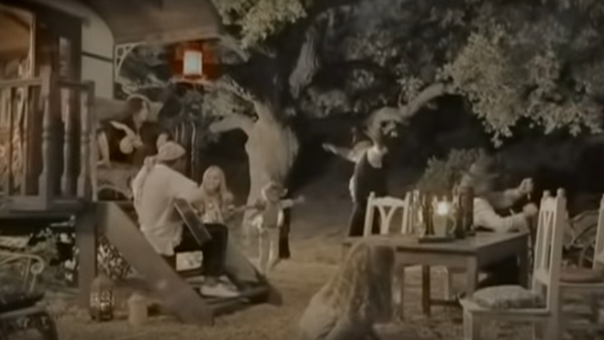 The next was directed by Johnny ,not sure he appears here unless.. i wonder abt the man on the stairs with his guitar and the kids (Lily & Jack?) + isn't the last 1 a morphing between Vanessa & Johnny? Anyway i like it so i add it!Vanessa Paradis- Il y a 