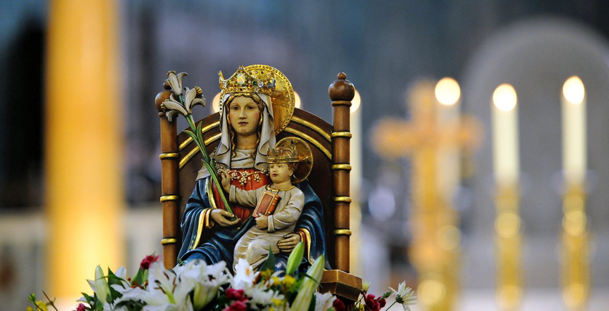 'Salve, #ReinaDeLosCielos y Señora de los Ángeles!' #AveMaría
📷@BpSeraphimMary