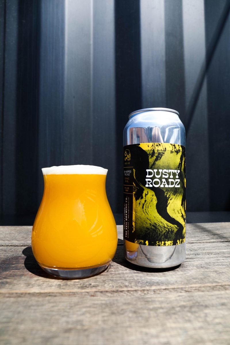 This Tuesday, July 2nd, is the return of Dusty Roadz 🛣🚌⠀ ⠀ Dusty Roadz is our one and only Pale Ale brewed with Citra and Nelson hops. $14.00+tax. 1x case pp limit. 5.2% ABV. 🛣🚌⠀ ⠀ We have 2 more to announce 🧡