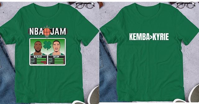 nba jam t shirt celtics
