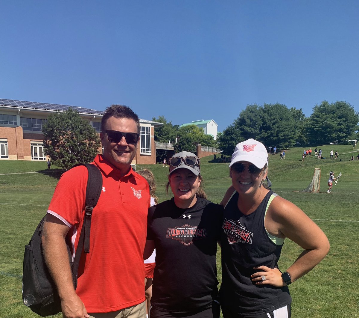 This weekend, Logan Risenhoover (2022) and Varsity Head Coach Morgan McDonald represented the Southwest Region at the Under Armour All America Tournament in Baltimore.🥍Logan played for the Southwest Command team and Coach Morgan coached the Southwest Highlight team!Way to go!🐉