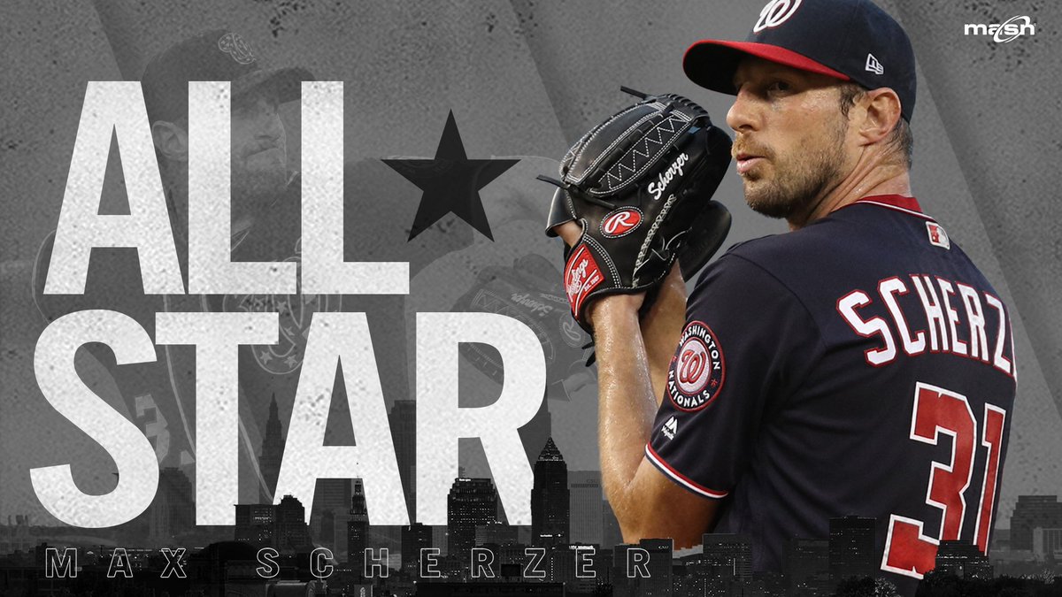 Washington Nationals' Max Scherzer and Anthony Rendon named to NL roster  for 2019 MLB All-Star Game - Federal Baseball