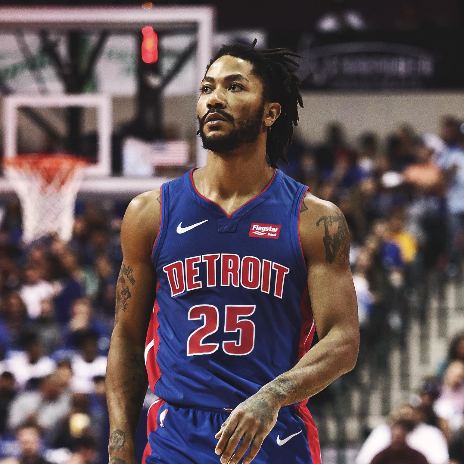 detroit pistons derrick rose