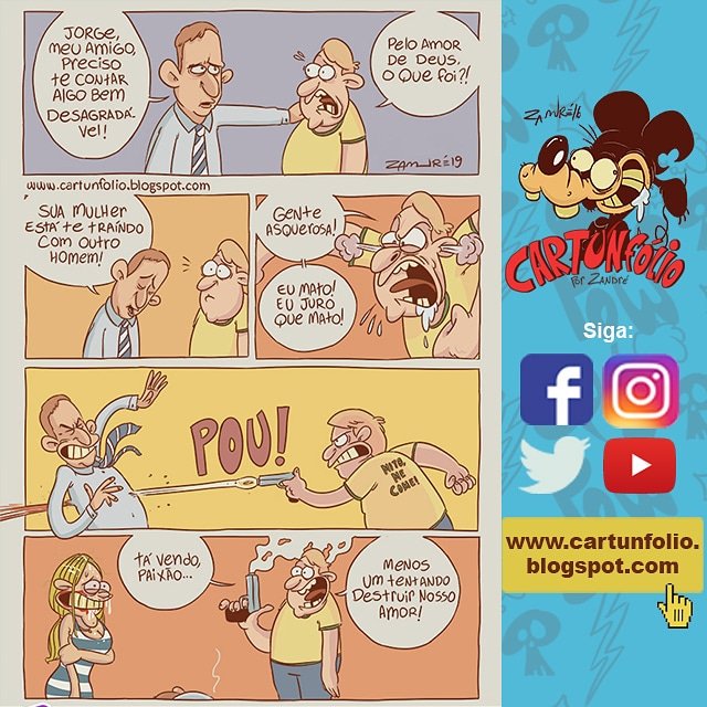 cartunfolio's tweet image. Tira #566 - O pior cego
#cego #corno #jornalista