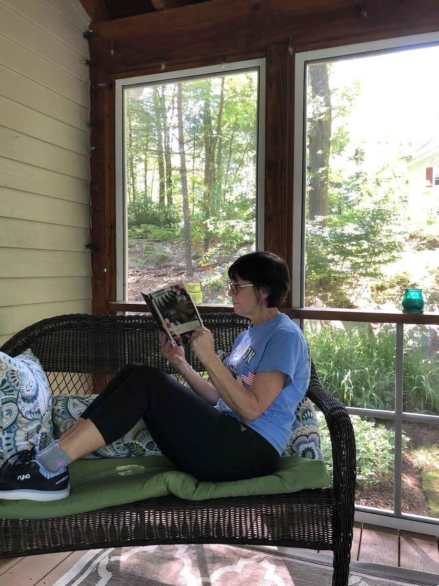 PlymptonNurse's tweet photo. One of my favorite places to read! #myownbackyard, #PLlearns , #Plymptonreads,@plympton_school https://t.co/g5EfLJYlBP