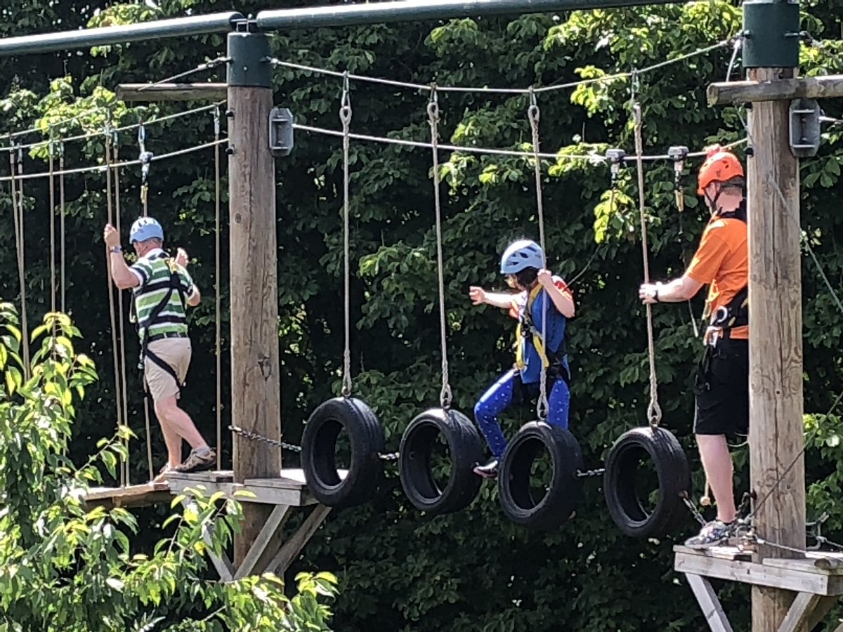 PippaCan's tweet photo. Pippa did the HIGH ROPES course with @Girlguiding @GirlguidingSom today!! Not just the low ropes but the high ropes too!!! So proud of her - just amazing !! #downsyndrome #wouldntchangeathing #seeabilitynotdisability #highropes #supergirl #thisgirlcan #pippacan https://t.co/CJ1GisNf7q
