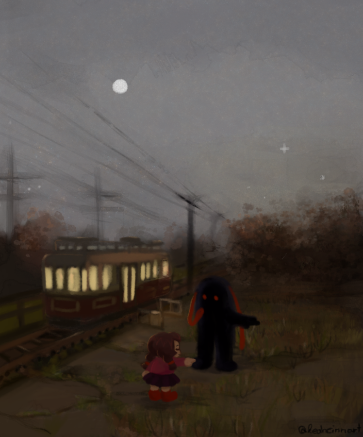 🌜🌵 Leah 🌵🌛 on Twitter "Yume Nikki 60min Painting Prompt was 【電車