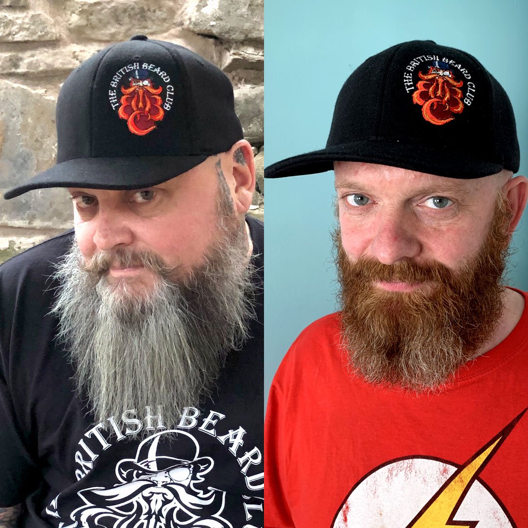 The British Beard Club Flexfit Baseball/Trucker Embroidered Caps now  in stock in S/M size : 54cm - 58cm or 6¾ - 7¼ and L/XL : 57cm - 61cm or 7⅛ - 7⅝
Visit our shop : thebritishbeardclub.bigcartel.com/product/the-br…
Links also via our Twitter profile page - tap/click the trolley icon on our Web pages.