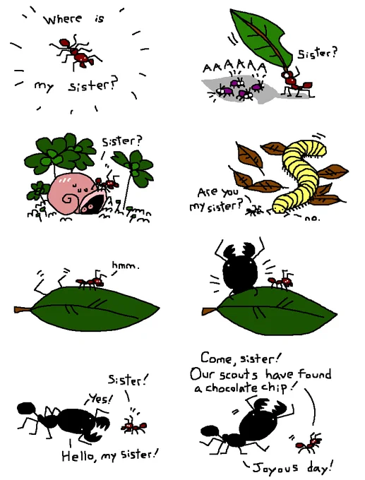 Pheidole ants
#biology
#comic
#mossworm 