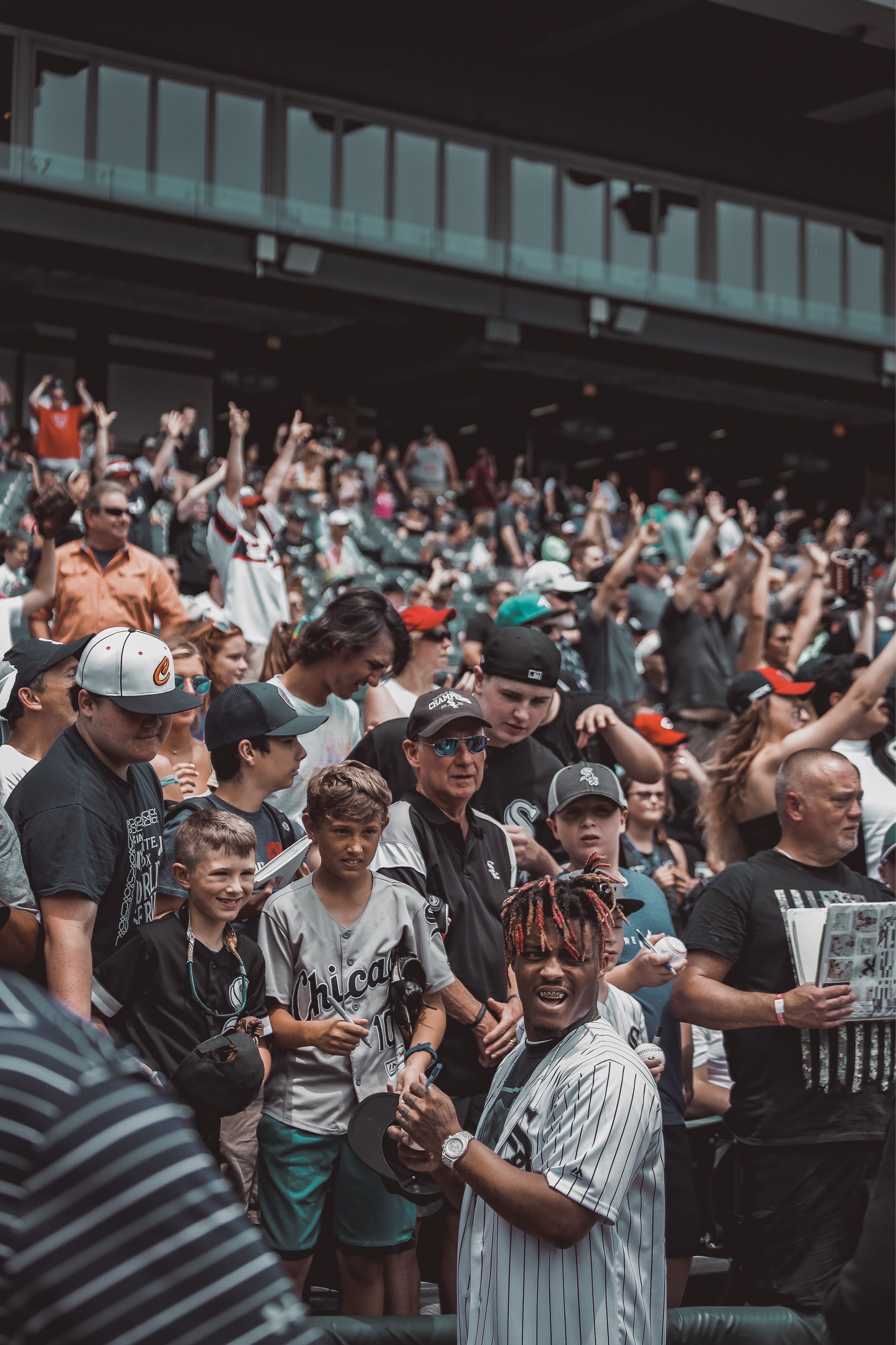 Juice wrld hotsell white sox jersey