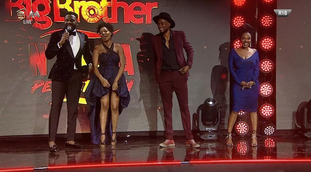BBNaija's tweet image. Nine Housemates down and twelve more to go. How are you feeling about the #BBNaija Pepper Dem gang so far? 

bit.ly/2ZS5ssa