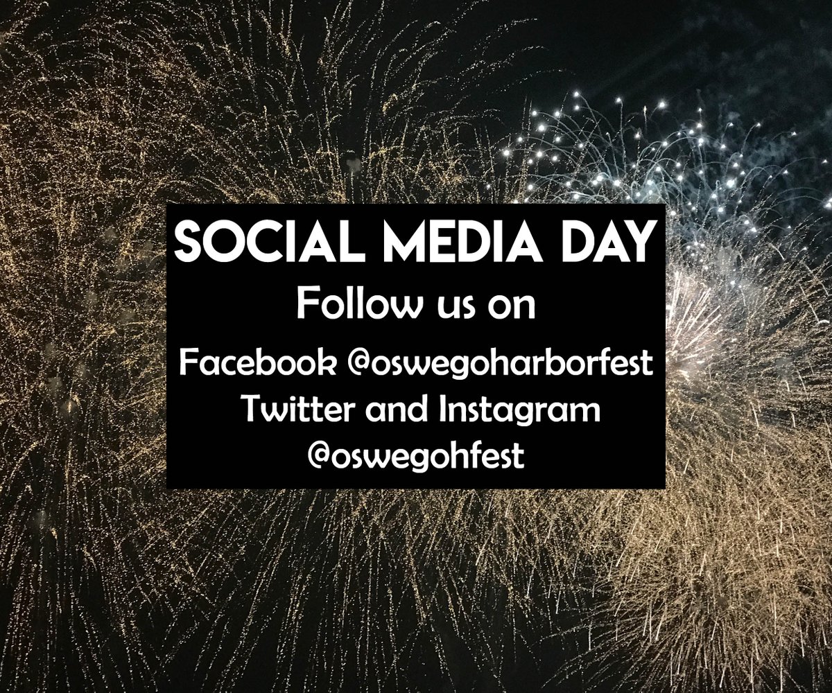 Happy #SocialMediaDay! Celebrate by giving us a follow on our socials 😊