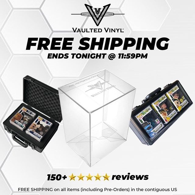 DisTrackers's tweet image. ICYMI - @VaultedVinyl has a free shipping promo going on right now! Check it out!
Ends tonight.