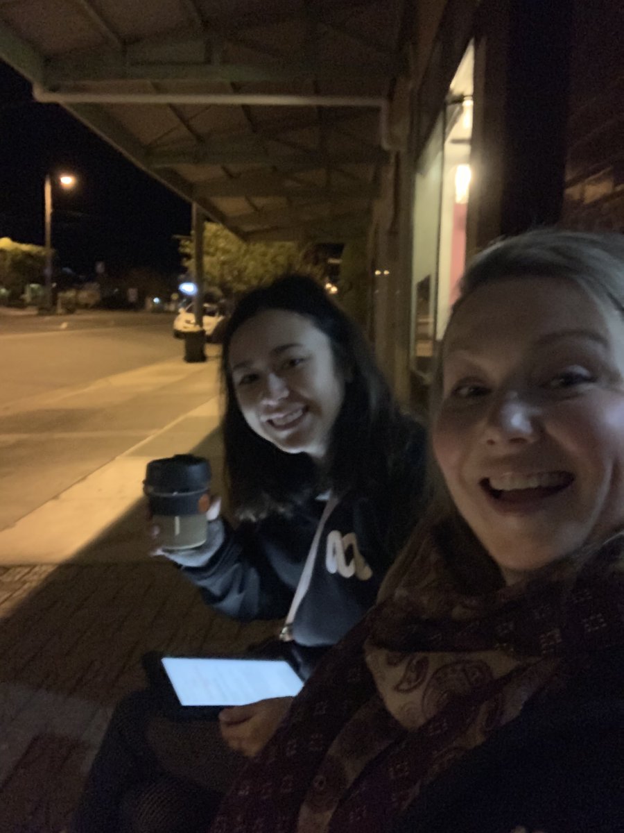 Good morning from #Dungog for the first day of #plasticfreejuly! <a href="/Csheridan95/">Christine Sheridan</a> and I enjoying the glamour of early morning radio