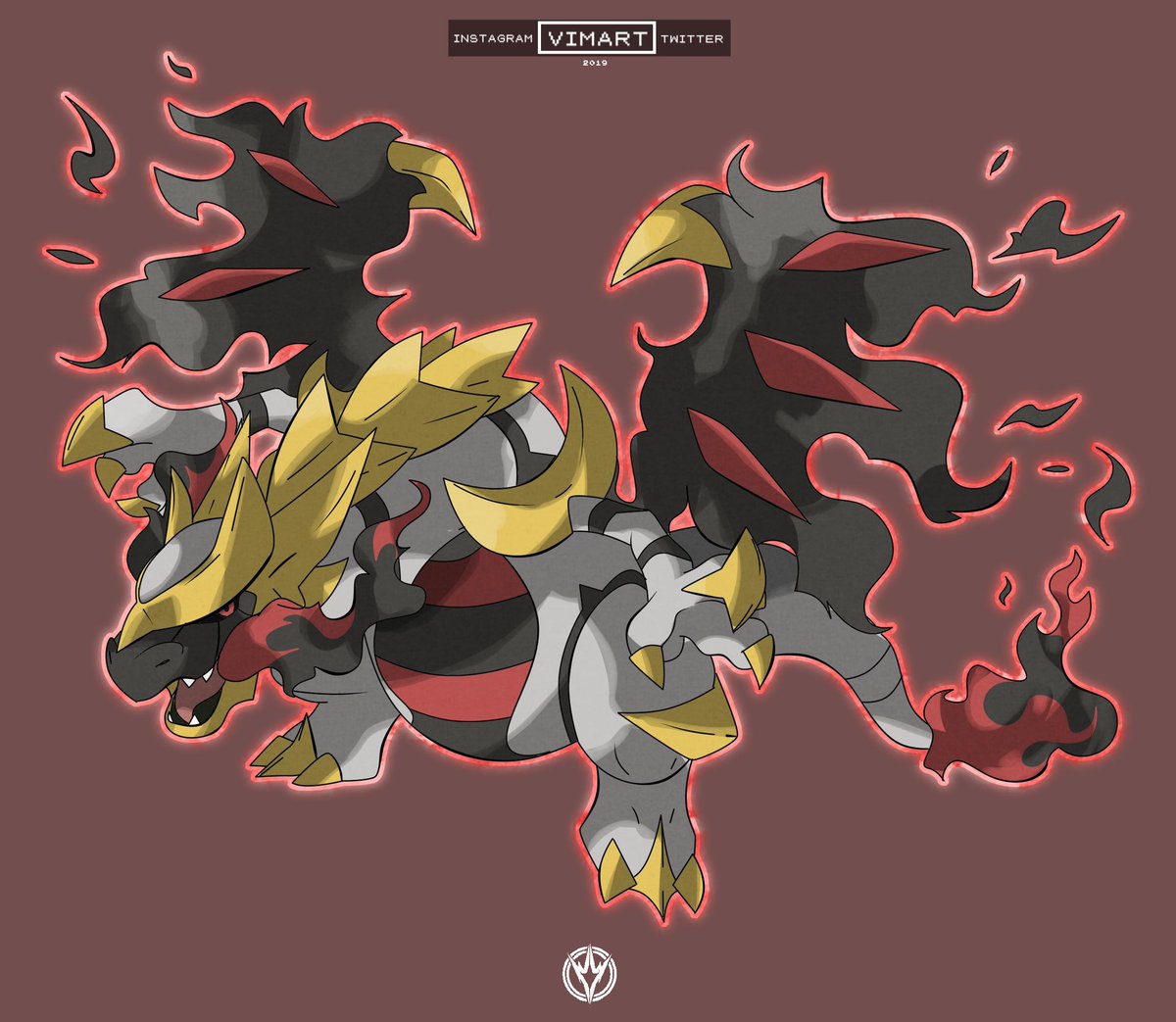 Mega Charizard X / Giratina #DibujaKarimero.