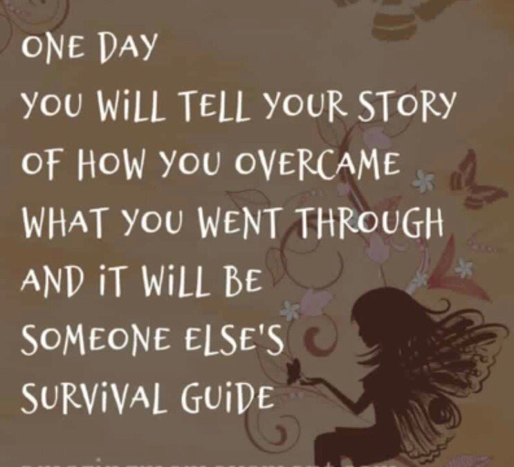 To all cancer survivors, patients currently in treatment, newly diagnosed warriors and those not yet diagnosed.... Be strong on your journey! It has a purpose!