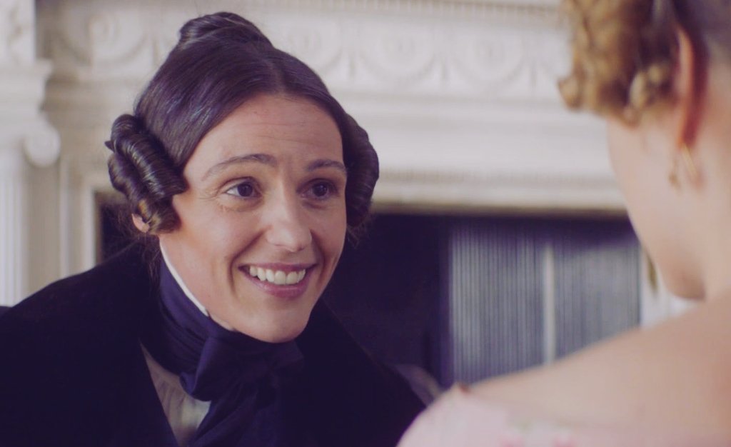 SamanthaMajka's tweet photo. Anne got so brainy talking about the human brain 😂 I love this scene so much 💗😍 

'We write music and poetry. We fall in love.' - Anne Lister 

#GentlemanJack #SuranneJones #perfection #AnnWalker #SophieRundle #thirdrewatch https://t.co/1HVrVoITqG