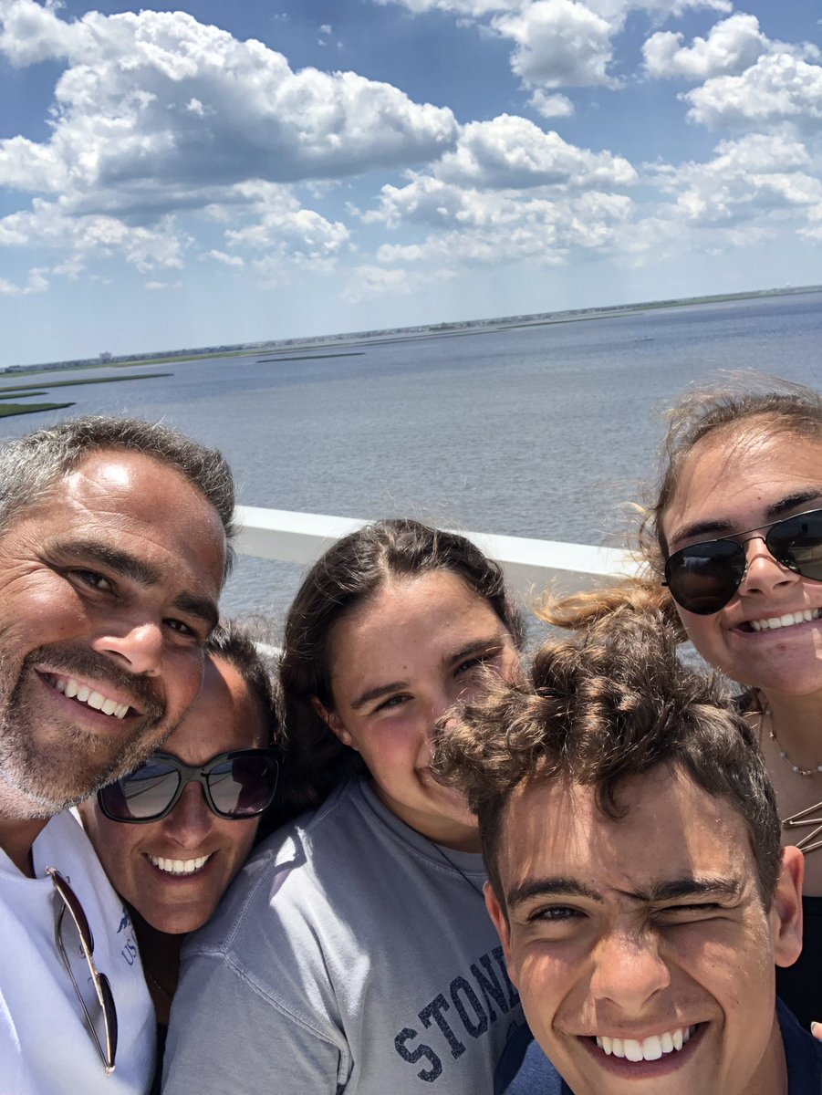 WeAreBC55's tweet photo. We ran for #Familia and @A_myers17 today. “The Battle on the Bridge” has officially launched. We support The Anthony Myers Movement. Help Anthony help others by making a donation today. #SpiritAboveAll #GoAnthony #SomersPointNJ https://t.co/Do7gfYym0E