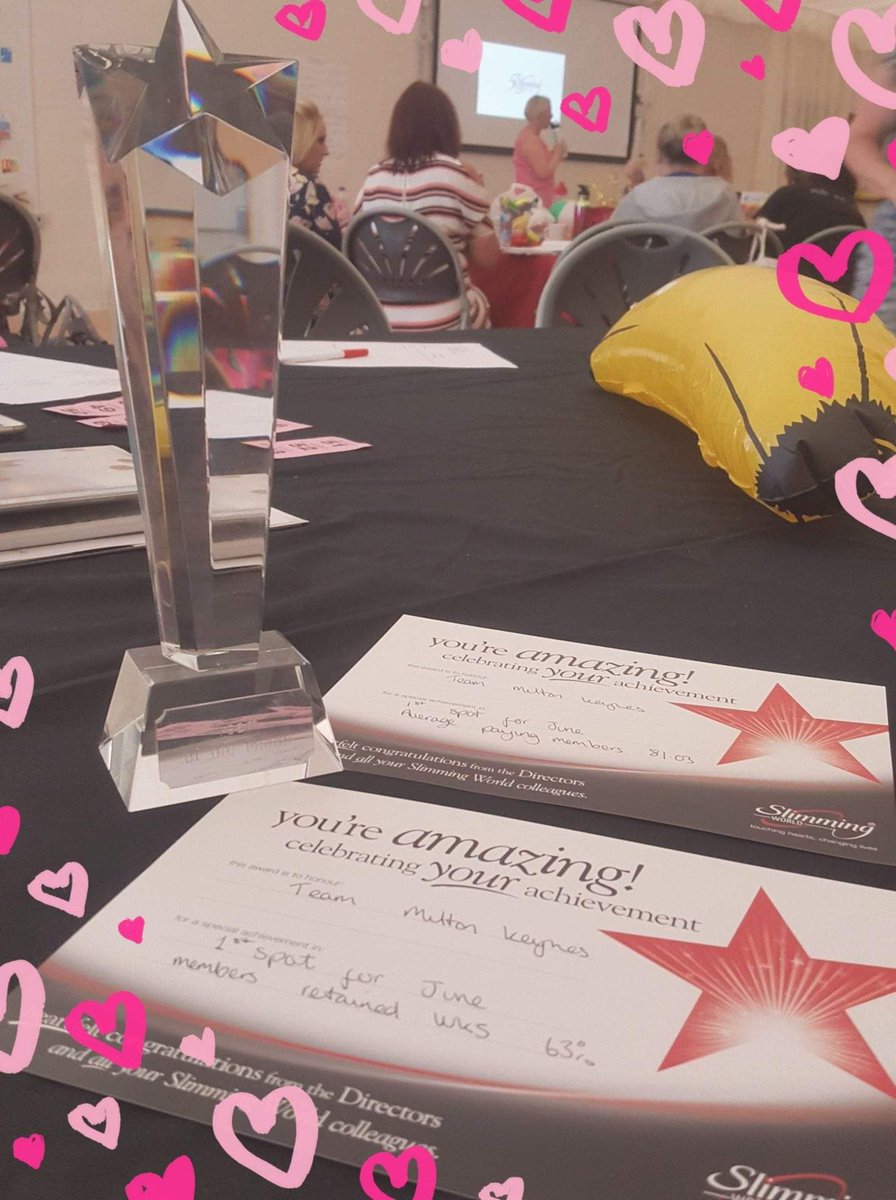 SWVickyMK's tweet image. We won!! 💕💕
Team MK won "TEAM OF THE MONTH" at our Slimming World District Meeting today! We are thrilled!

Thank you each and every member xx

@SlimmingWorld @lynn_sheridan @mk_citizen @mkcouncil #miltonkeynes #lovemk #slimmingworld