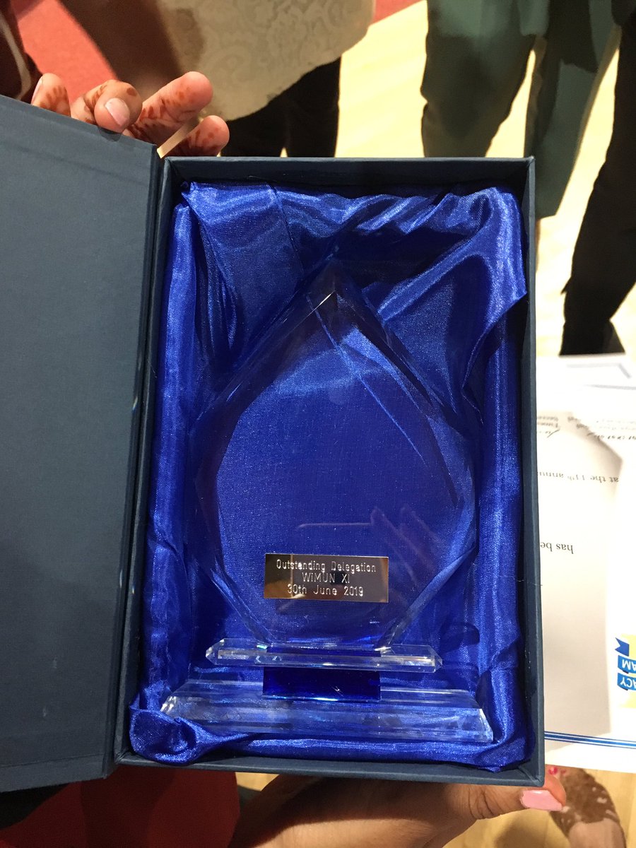mrsowen_cz's tweet photo. So unbelievably proud of @AGGS_MUN our @AGGSchool MUN team... we won outstanding delegation @WGSMUN thank you for a fabulous day. So lovely they won this at my last conference.. so so unbelievably proud 😘 https://t.co/QjAdF8XB4u