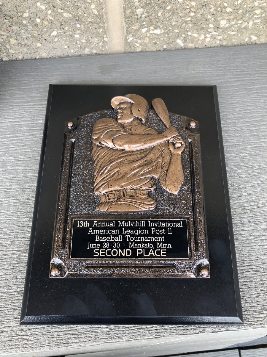 Laker Legion falls 10-6 to Owatonna in the championship of the <a href="/mulvihill_11/">Mulvihill Invitational | Mankato Post 11</a>. Tough one today but tremendous effort on a hot weekend! Congrats to <a href="/OTownBaseball/">Owatonna Baseball</a> on the title. Thanks to everyone in Mankato for a great tourney! Hopefully we can be a part of it for years to come!