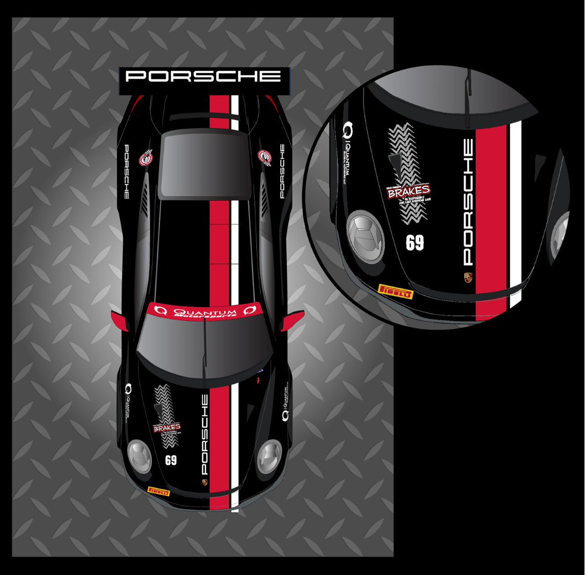 PutOnTheBRAKES's tweet photo. Thanks to the great folks at Honey Badger Motorsports, who are branding their #991GT3Cup race car with @putonthebrakes logos during @PCARacing events around the country. This support is deeply appreciated!
#QuantumGlobal #PirelliRacing #GoldCrestMotorsports #RacingRadios https://t.co/6EugCOVRn7