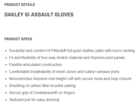 ianmiles's tweet photo. "hahaha assault gloves!!! 😂"

That's literally what they're called. Oakley SI Assault Gloves, also known as Oakley Pilot Gloves. You can grab them from military surplus stores for as low as $20 if they're on clearance. https://t.co/kpGpWSbx6J