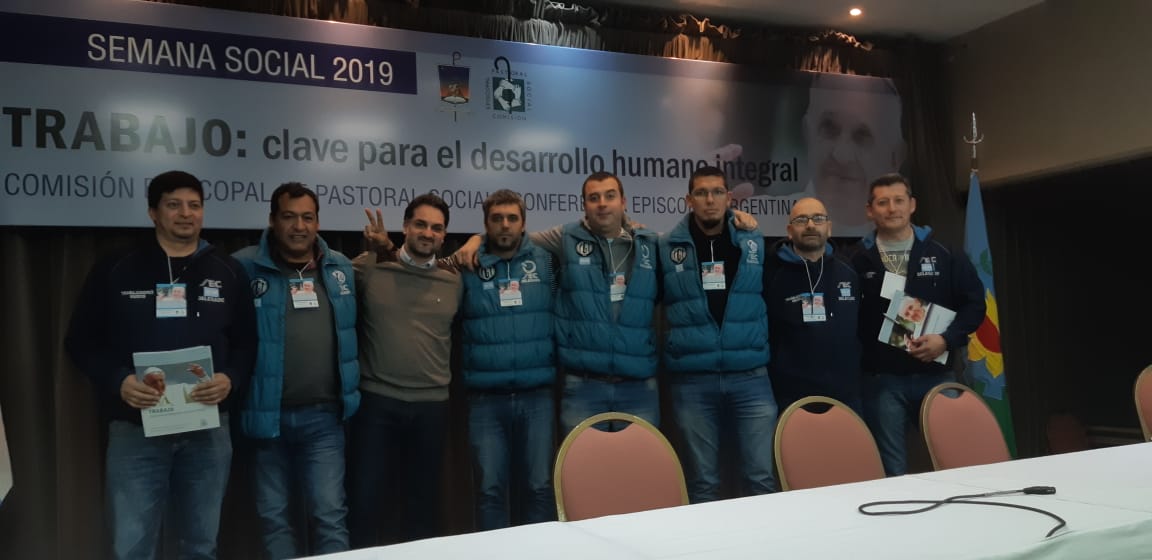 Gracias <a href="/OrellanoMario/">Mario A. Orellano</a> y a la pastoral social por la invitacion. Excelentes conceptos desarrollados por los compaňeros de distintas areas. #incsaunidospresente #trabajadoresunidos