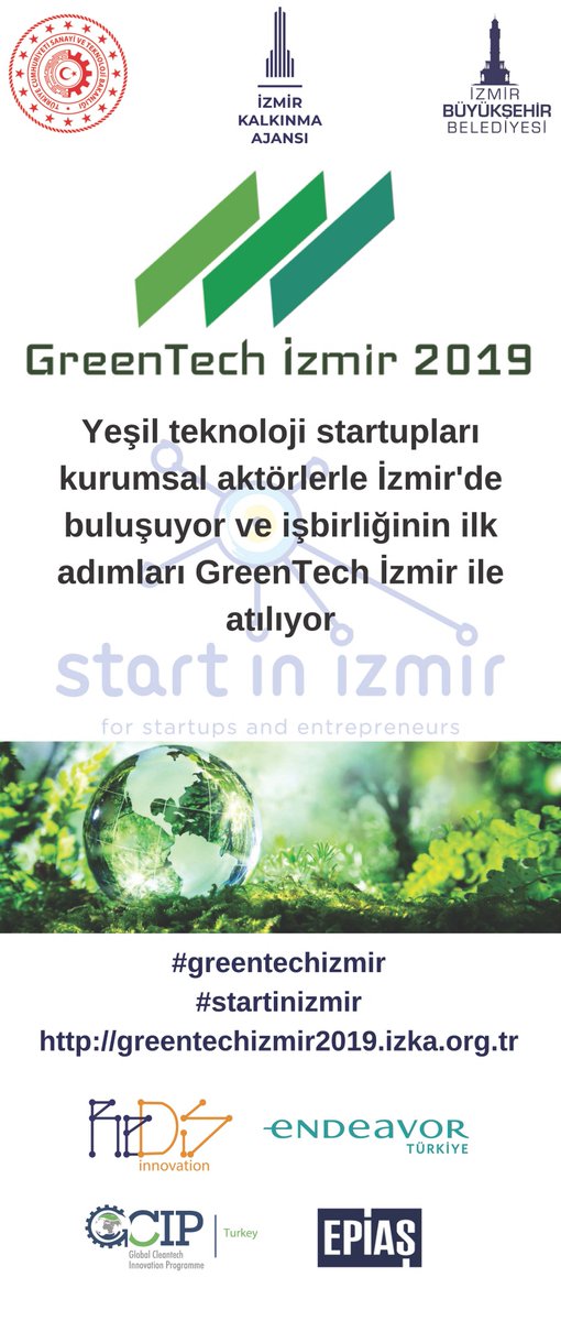#startinizmir çağrımıza kulak vererek #greentechizmir 2019'a katılan #temizteknoloji #startup'ları; <a href="/AqualgBiotech/">Aqualg</a> <a href="/car4future/">Car4Future Technologies</a> @demiciogluae <a href="/icywavecom/">icywave</a> <a href="/loggma_/">Loggma Digital Energy Solutions</a> <a href="/lucidasolar/">ROXANNE</a> @PRANAGEO <a href="/Toplioo/">Toplio</a> ve tüm diğerlerine teşekkür ediyor başarılar diliyoruz #Sustainability #corporate #b2b