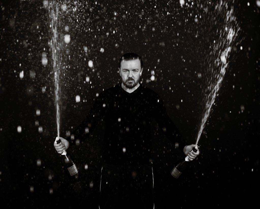 Netflix paid $20 million for the #Humanity special and $24 million for #AfterLife. They have already ordered Ricky’s next special #Supernature and #AfterLife series 2 for the same amount.
