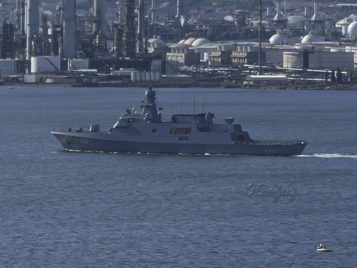 OguzEroguz1's tweet photo. #TurkishNavy's #AdaClass #Corvette #F513 #TCGBurgazada #Golcuk https://t.co/aHmdqEqo95