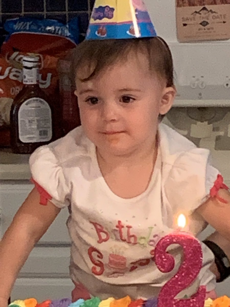Dawnlblack's tweet photo. Happy 2nd Birthday Ava!  Gigi and Pops are blessed to be your Godparents! https://t.co/NgAWFfsrO1