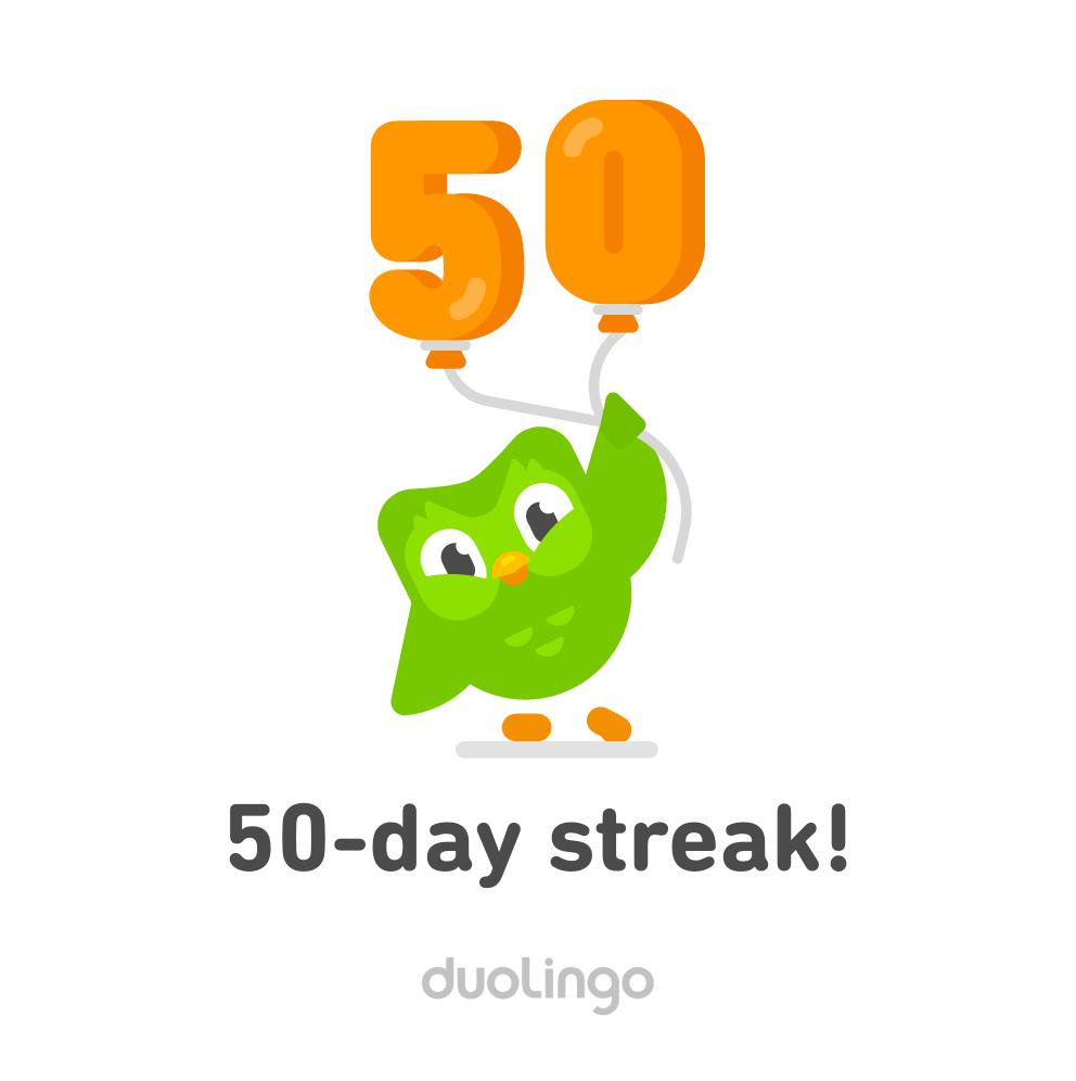 50 days straight of learning Mandarin Chinese! If I just had a native speaker who could help me with my pronouncing!
Come learn with me, here’s my invite link: invite.duolingo.com/BDHTZTB5CWWKTS…