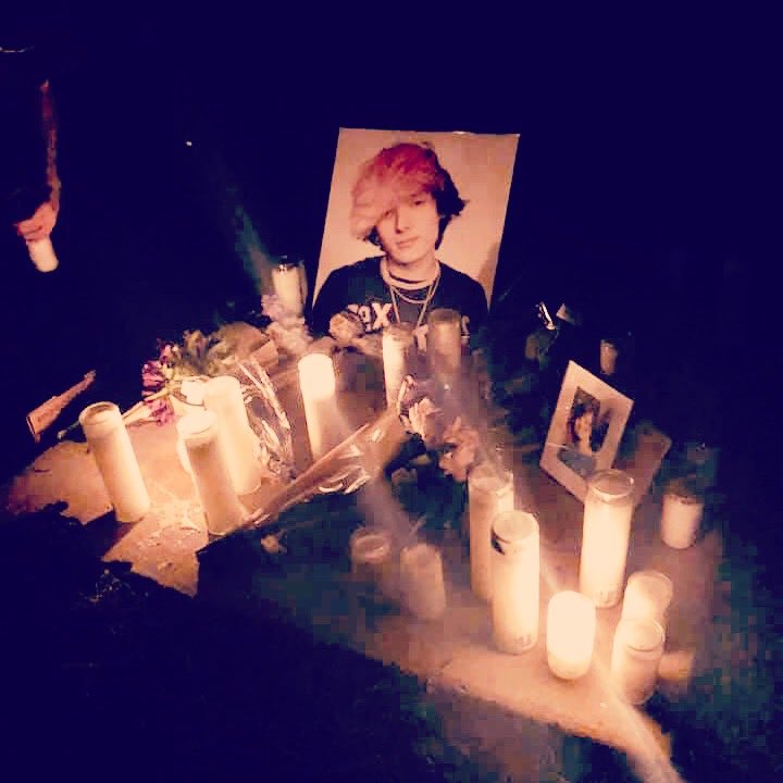 erikthureson's tweet photo. Our deepest gratitude for all the love and support from our Austin, TX family!  Words cannot express our appreciation and love for all y’all!  #RIPHellaSketchy #ripsketchy Rest In Peace my son. https://t.co/pCKlJ41LmV
