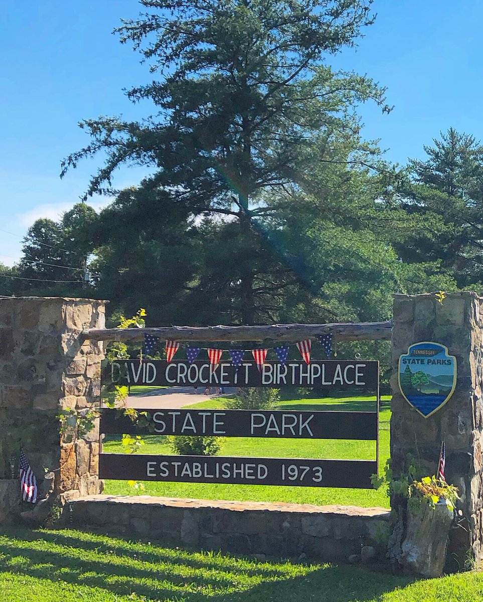 MoJoDisney's tweet photo. Visited the birthplace of Davy Crockett yesterday. Limestone, Tennessee. Honored to have such a great frontiersman from our state. (And so you know, his birthplace was NOT on a mountaintop, as the song goes😜. More like deep in a hollow.) #DavyCrockett #KingOfTheWildFrontier https://t.co/H6HobM94wJ