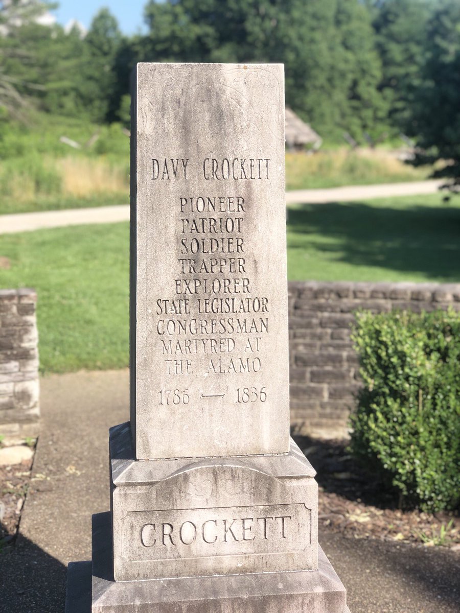 MoJoDisney's tweet photo. Visited the birthplace of Davy Crockett yesterday. Limestone, Tennessee. Honored to have such a great frontiersman from our state. (And so you know, his birthplace was NOT on a mountaintop, as the song goes😜. More like deep in a hollow.) #DavyCrockett #KingOfTheWildFrontier https://t.co/H6HobM94wJ