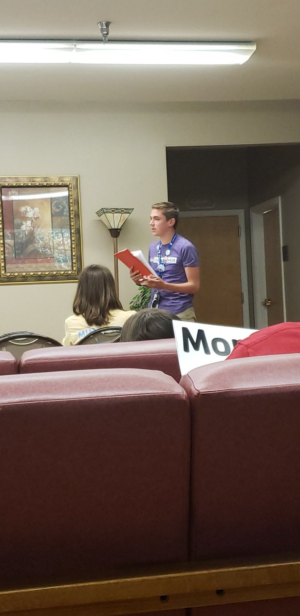 arymcayag's tweet photo. Eli giving a pro speech on a fellow multi-state delegate's proposal on adding gender based persecution as grounds for seeking asylum. https://t.co/GhNQrMsI8y