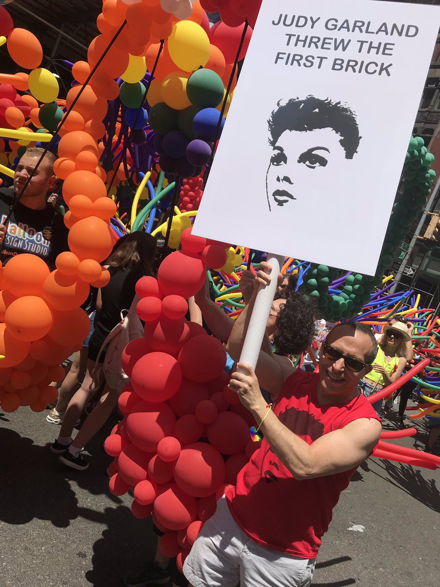 #PrideMarch2019 #NYCPrideparade #NewyorkPride #WorldPrideParade #StonewallRiots #stonewallforever #JudyGarland #GayPrideParade #ResistTogether